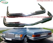 Mercedes W116 coupe bumpers EU style (1972-1980)